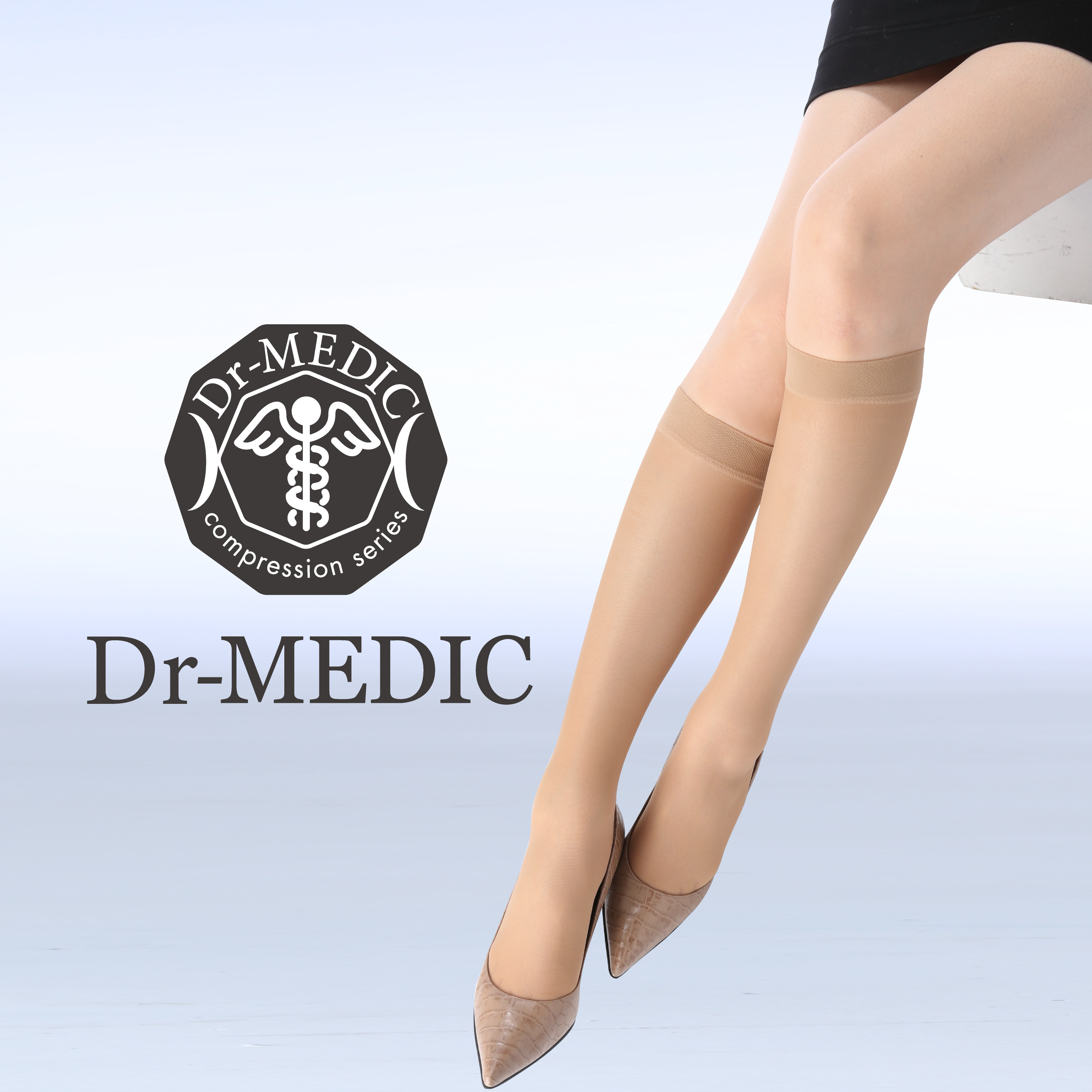 Dr-MEDIC COMPRESSION SERIES SHORT STOCKINGS / ドクターメディック ショートストッキング